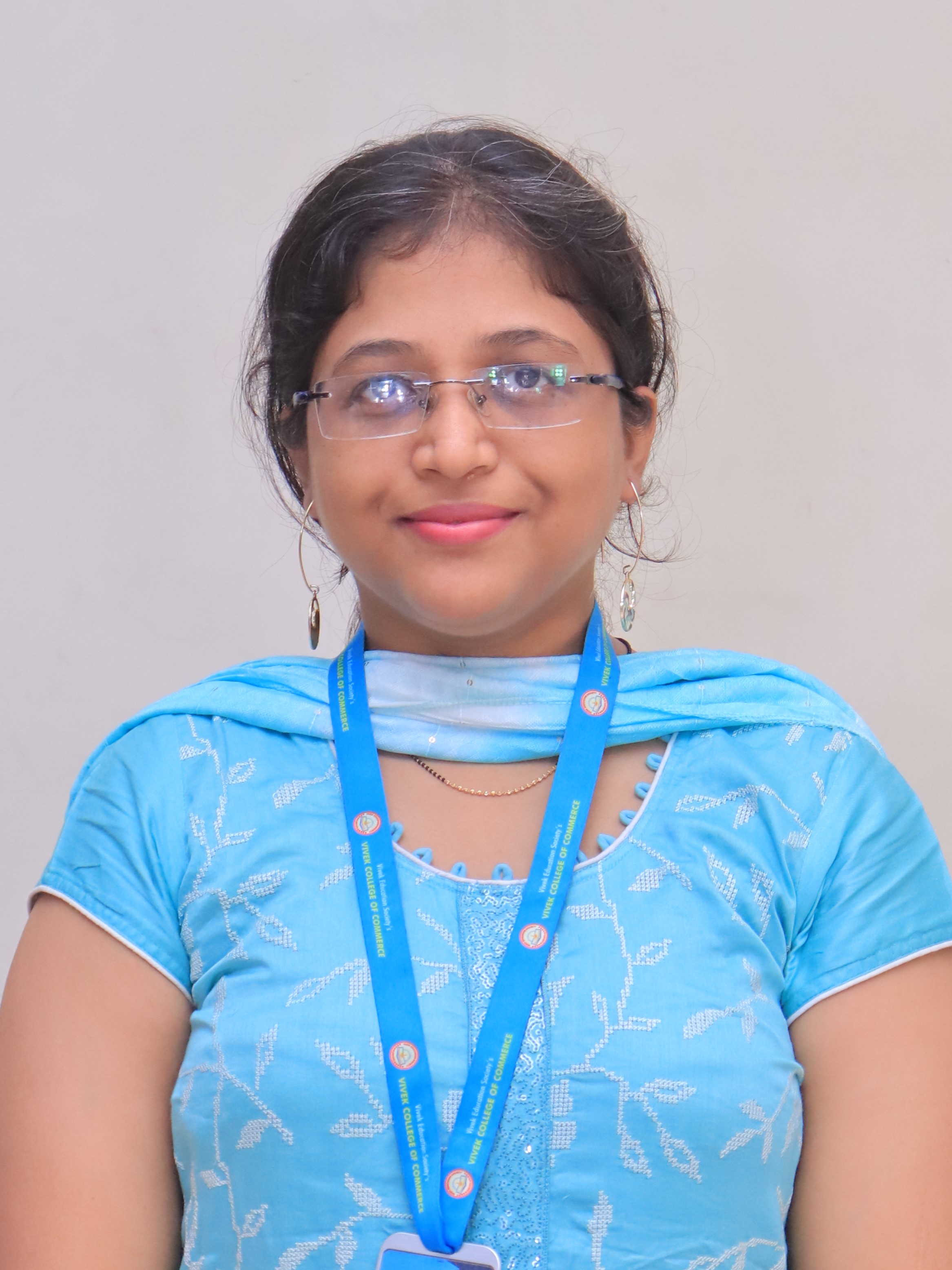 Ms. Tanvee Deepak Narvekar #Co-ordinator #B.Com. Financial Market